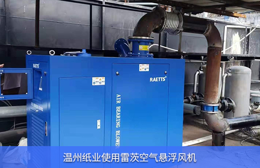 溫州紙業(yè)使用雷茨空氣風(fēng)機EXPL100-06