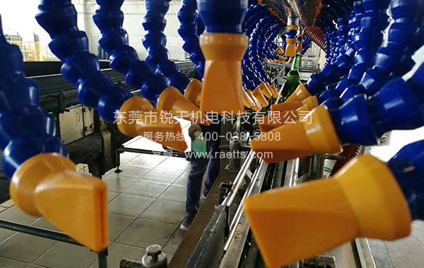 水果清洗后吹干專用風刀干燥系統