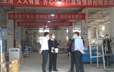 東莞市市鎮領導一行蒞臨銳天科技考察！